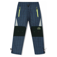 Chlapecké outdoorové kalhoty - KUGO G9625, petrol - signální zip Barva: Petrol