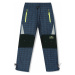 Chlapecké outdoorové kalhoty - KUGO G9625, petrol - signální zip Barva: Petrol