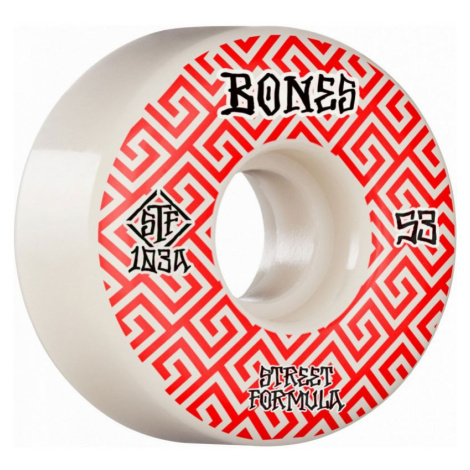 SK8 KOLA BONES STF PATTERNS V4 WIDE - červená