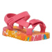 Melissa MINI Playtime Baby Sandals - Yellow/Pink Růžová