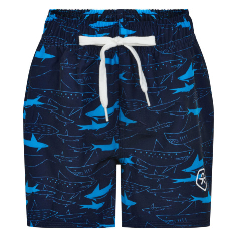 COLOR KIDS-Swim shorts short AOP-dress blues Modrá