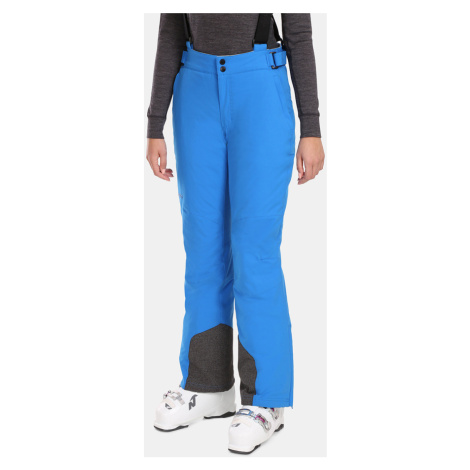 Kilpi ELARE-W Dámské lyžařské kalhoty - větší velikosti ULX406KI Modrá