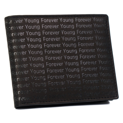 Kožená peněženka s monogramem Forever Young