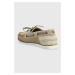 Semišové mokasíny Tommy Hilfiger TH BOAT SHOE CORE SUEDE pánské, béžová barva, FM0FM04505