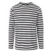 Regular Stripe LS - white/black