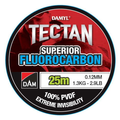 Dam vlasec damyl tectan superior fluorocarbon 25 m - 0,30 mm 6,1 kg