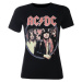 Tričko metal dámské AC-DC - Highway To Hell Circle - ROCK OFF - ACDCTS104LB