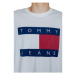 Tommy Hilfiger TJM OVZ BIG FLAG TEE DM0DM18547 Bílá