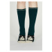 Tmavě tyrkysové vzorované ponožky Rebecca Fuzzy Socks
