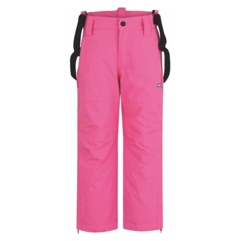 Loap FUMO Dětské lyžařské kalhoty, růžová, velikost
