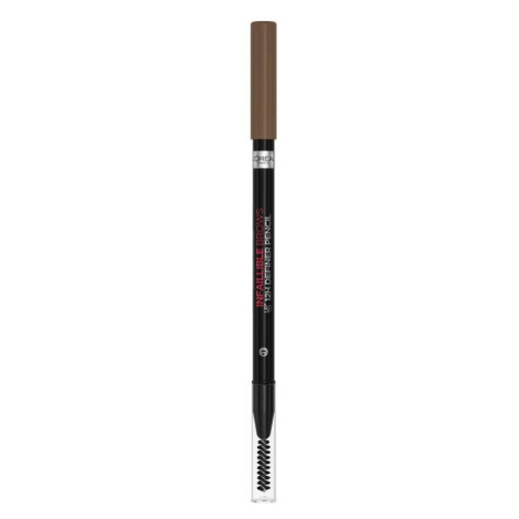 L'ORÉAL PARIS Infaillible brows 12H definer 3.0 Brunette tužka na obočí, 1 g