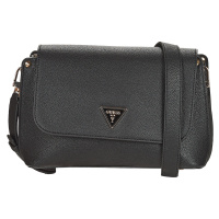 Guess MERIDIAN FLAP CROSSBODY Černá