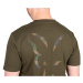 Fox Triko Khaki Head Logo T-Shirt