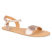 Barefoot dámské sandály Shapen - Jasmine Rose Gold růžové