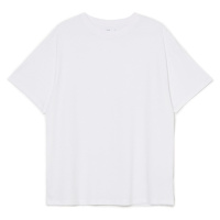 Cropp - Oversize tričko - Bílá