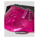 Bum bag karl lagerfeld k/ikonik nylon bumbag metallic růžová