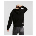 Mikina karl lagerfeld jeans klj regular bandana hoodie black