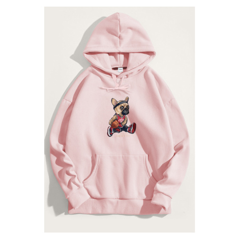 Růžové pánské mikiny