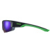 Brýle Uvex Sportstyle 215 Black Mat Green/Green