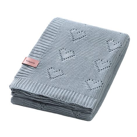 BABY ONO Deka pletená bambusová šedá 75 x 100 cm BabyOno