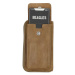 Beagles Béžová kožená kabelka na mobil + peněženka 2v1 „Dayana“