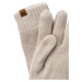 Rukavice camel active knitted gloves hnědá