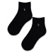 Dámské ponožky Noviti ST040 - srdce Černá