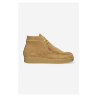 Semišové kotníkové boty Levi's Footwear&Accessories D7352.0004 RVN 75 hnědá barva, D7352.0004-br