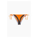 Calvin Klein oranžové spodní díl plavek Cheeky String Side