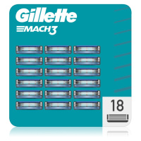 Gillette Mach3 náhradní břity 18 ks
