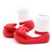 ATTIPAS Botičky Mary Jane A20MA Red L vel.21,5, 116-125 mm