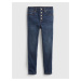 GAP Dětské džíny kids high-rise distressed ankle jeggings with washwell&#153 - Holky