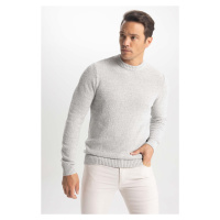 DEFACTO Standard Fit Crew Neck Sweater