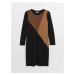 LC Waikiki Women's Color Block Long Sleeve Dress