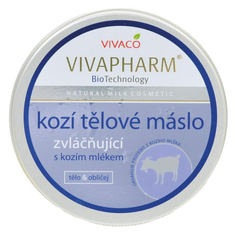 Tělové máslo s kozím mlékem VIVAPHARM VIVACO