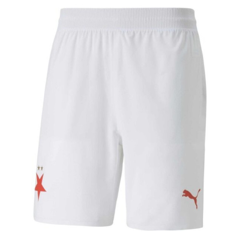 Puma SKS SHORTS PROMO Pánské fotbalové šortky, bílá, velikost