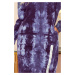 Modré mikinové šaty s kapucí MARIAH 322-1