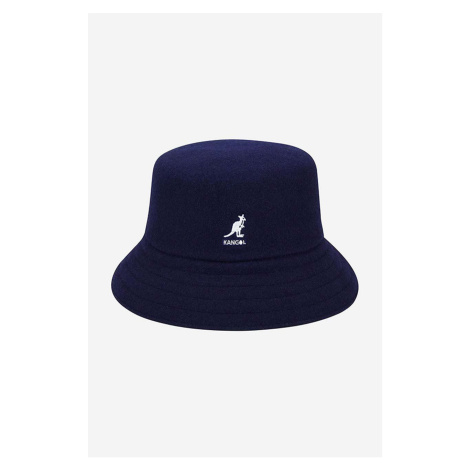 Vlněný klobouk Kangol Wool Lahinch tmavomodrá barva, vlněný, K3191ST.NAVY-NAVY