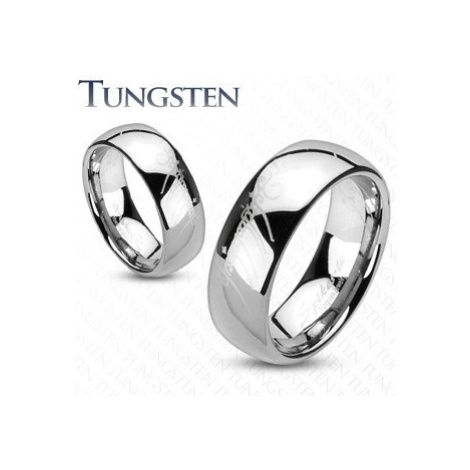 Wolframový prsten - kroužek, hladký lesklý povrch, motiv Pána prstenů, 8 mm Šperky eshop