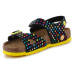 Birkenstock Colorado Rivet Logo Digital Dots Black Jr sandály 1023611