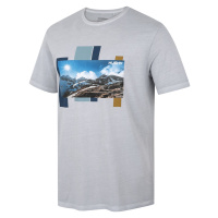 Pánské bavlněné triko HUSKY Tee Skyline M light grey