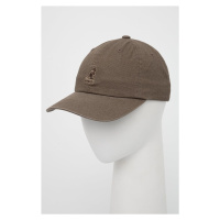 Bavlněná čepice Kangol zelená barva, s aplikací, K5165HT.SM094-SM094