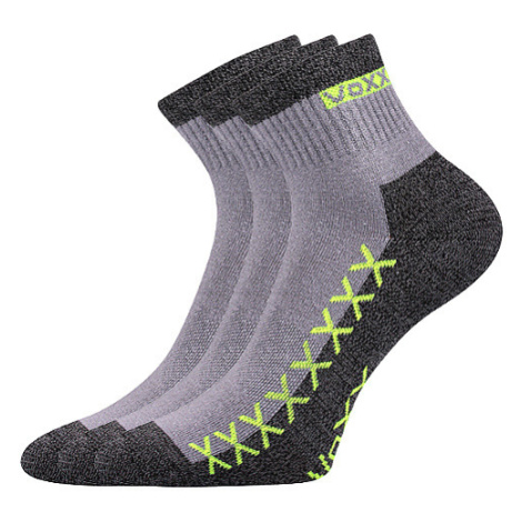 VOXX® ponožky Vector světle šedá 3 pár 113250