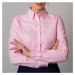 Dámská košile s růžovým kostkovaným vzorem 12456