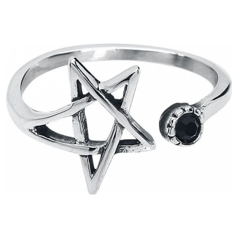 etNox Pentagramm Prsten stríbrná