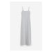 H & M - Žerzejové šaty bodycon - šedá