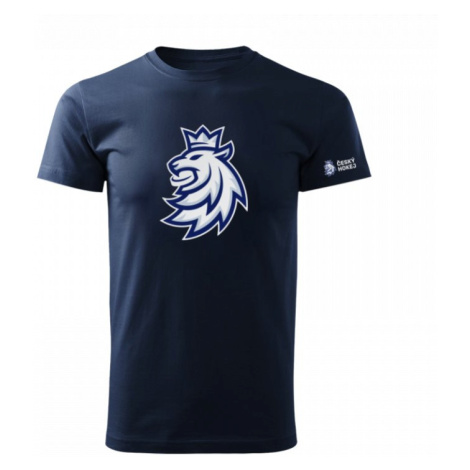 Hokejové reprezentace dětské tričko Czech Republic logo lion navy