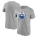 Edmonton Oilers pánské tričko Primary Logo Graphic Sport Gray Heather
