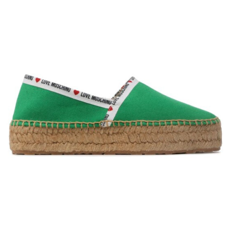 Espadrilky LOVE MOSCHINO