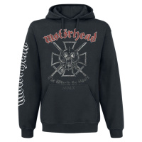 Motörhead Iron Cross Mikina s kapucí černá